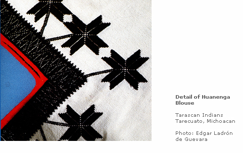 Detail of Huanenga Blous